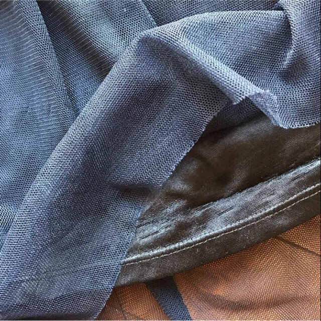 ✴︎訳あり✴︎ チュールスカート ネイビー 紺 レディースのスカート(ミニスカート)の商品写真