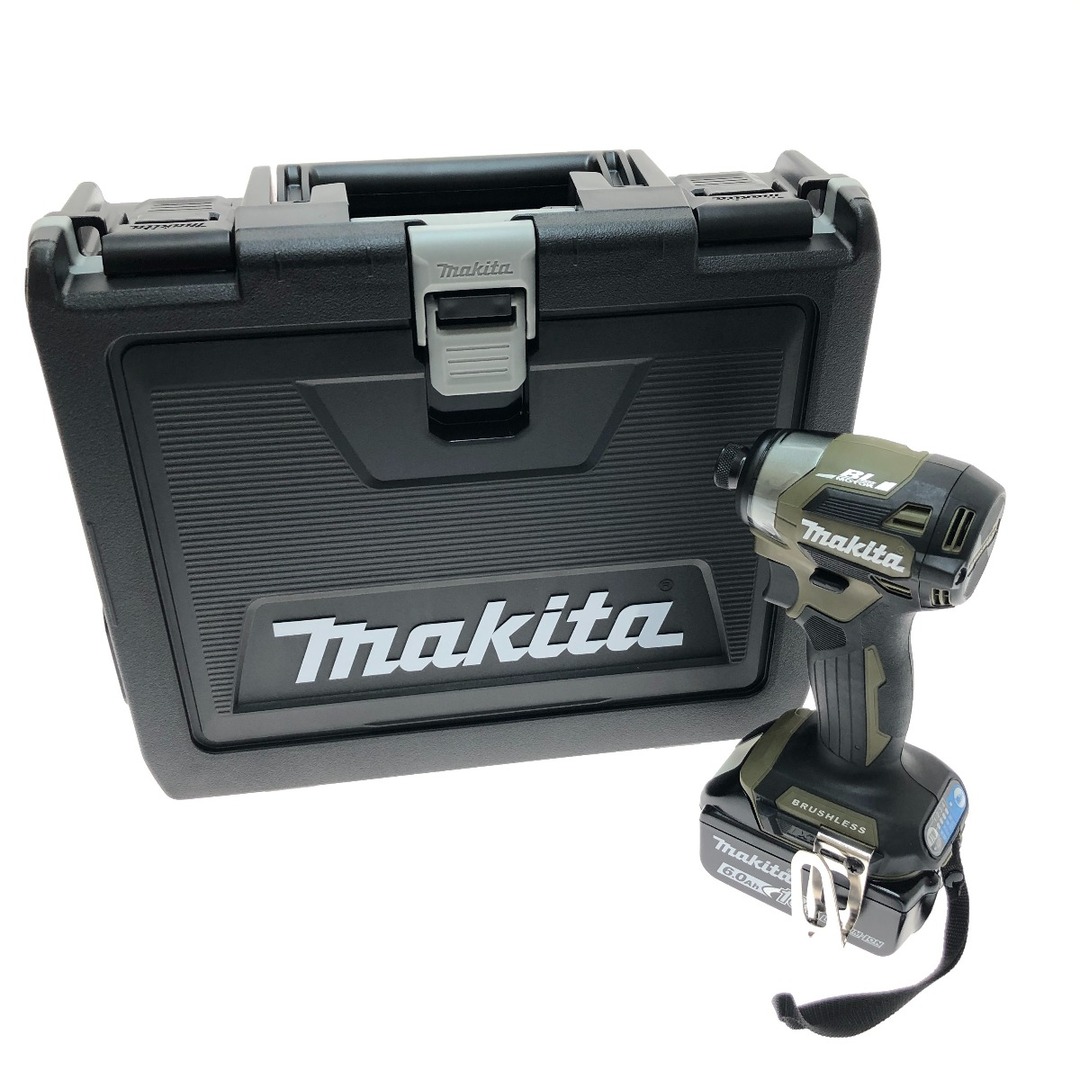 □□MAKITA マキタ 充電式インパクトドライバ 18V TD173DRGXO オリーブSDN届出事業者名