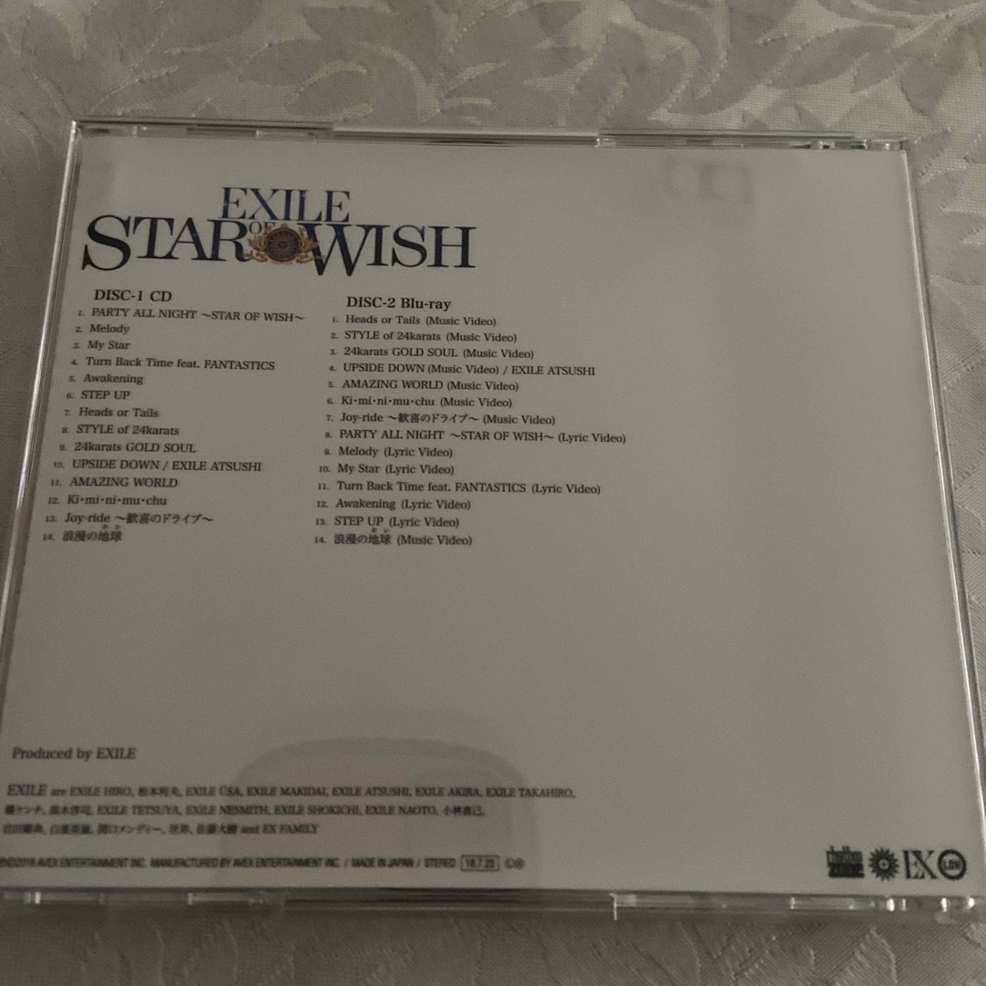 EXILE(エグザイル)のSTAR　OF　WISH（Blu-ray　Disc付） エンタメ/ホビーのCD(ポップス/ロック(邦楽))の商品写真