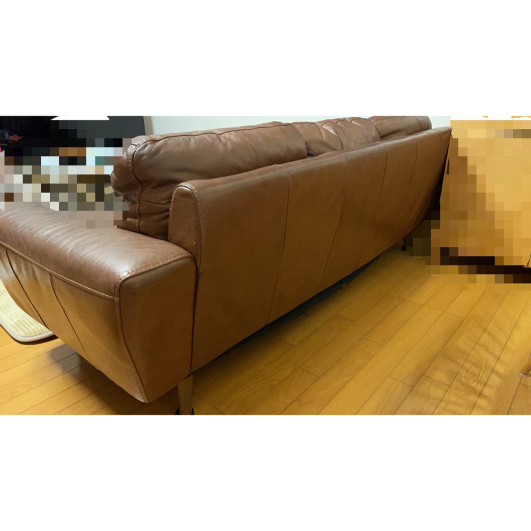 unico - UNICO MOLN leather 3シーター オットマンSETの通販 by