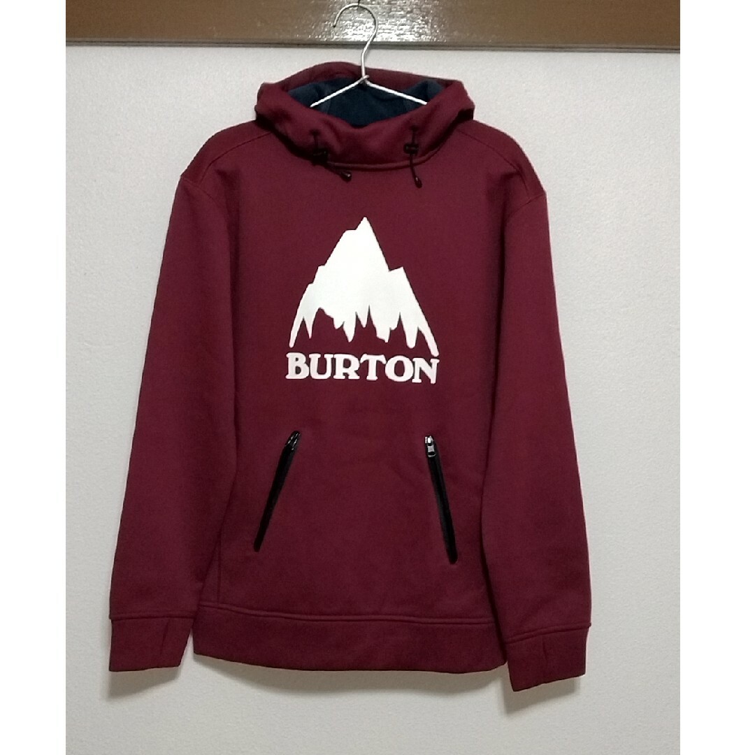 BURTON(バートン)のBURTON バートン 撥水 防水 プルオーバー パーカー ボルドー 新品! スポーツ/アウトドアのスノーボード(ウエア/装備)の商品写真