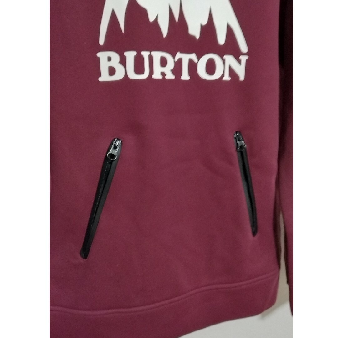 BURTON(バートン)のBURTON バートン 撥水 防水 プルオーバー パーカー ボルドー 新品! スポーツ/アウトドアのスノーボード(ウエア/装備)の商品写真