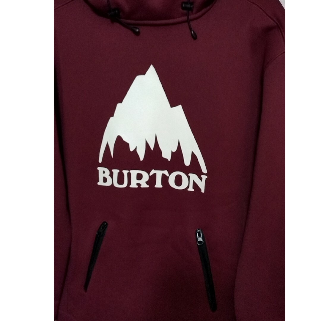 BURTON - BURTON バートン 撥水 防水 プルオーバー パーカー ボルドー