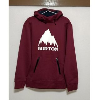 バートン(BURTON)のBURTON バートン 撥水 防水 プルオーバー パーカー ボルドー 新品!(ウエア/装備)