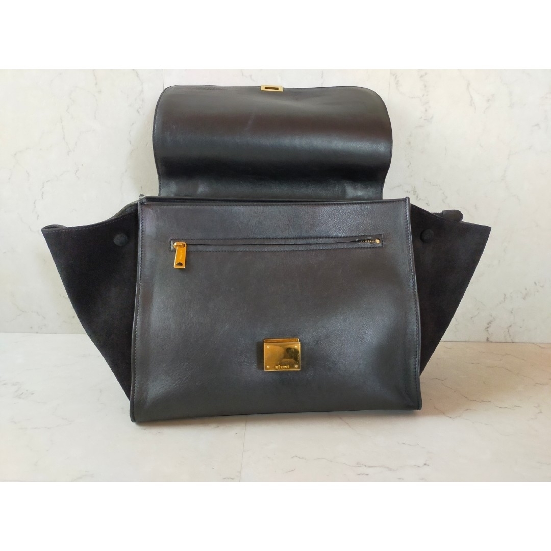 celine - CELINEセリーヌ トラペーズ クロコダイル型押し 2way