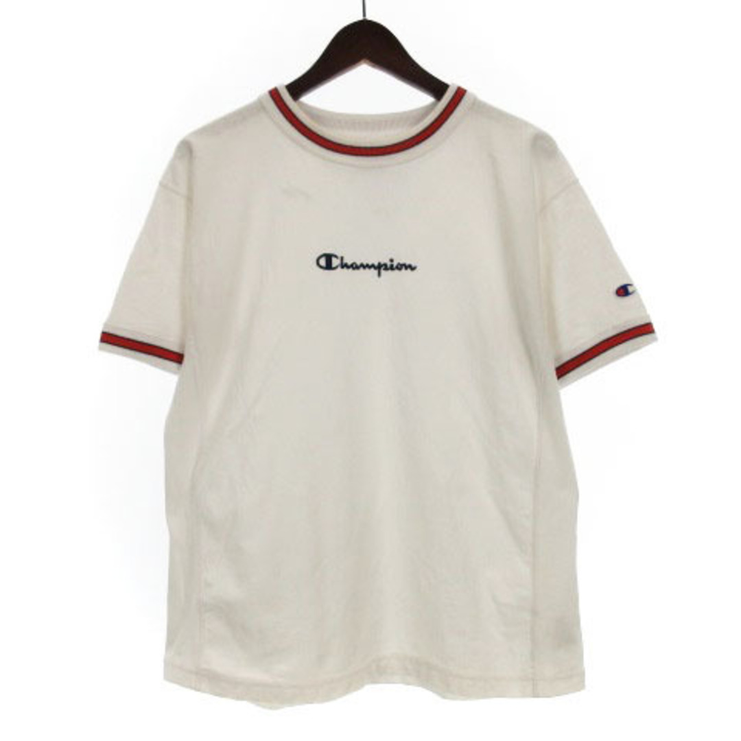 Champion(チャンピオン)のチャンピオン リバースウェブ カットソー Tシャツ 半袖 ホワイト S メンズのトップス(Tシャツ/カットソー(半袖/袖なし))の商品写真