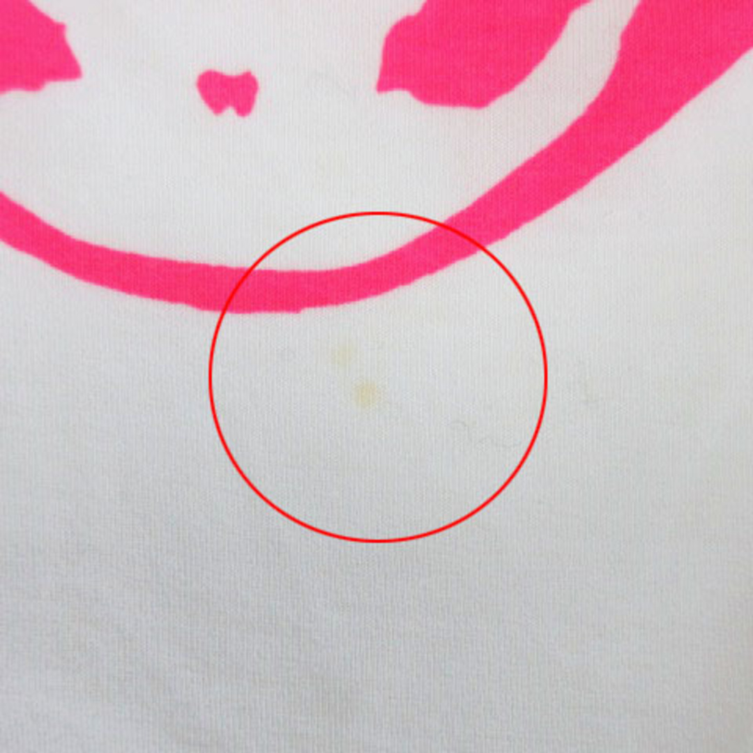 Lucien pellat-finet(ルシアンペラフィネ)のルシアンペラフィネ Tシャツ 半袖 プリント スカル ホワイト XS レディースのトップス(Tシャツ(半袖/袖なし))の商品写真