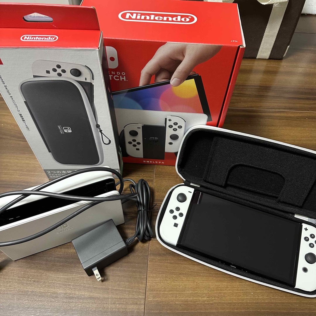 Nintendo Switch 有機ELモデル(保護ケース付) | フリマアプリ ラクマ