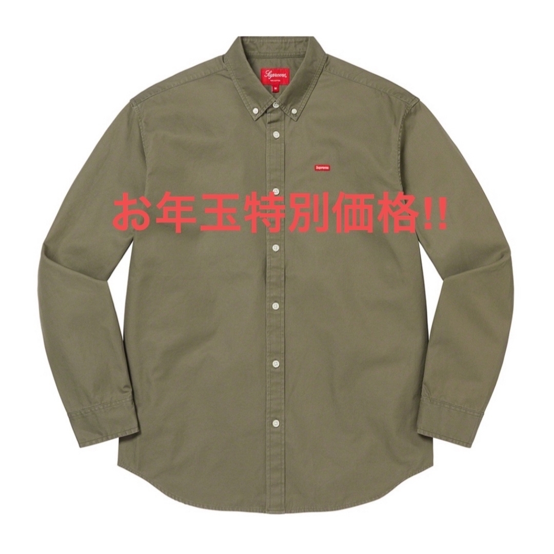 Supreme Small Box Shirt "Olive"メンズ