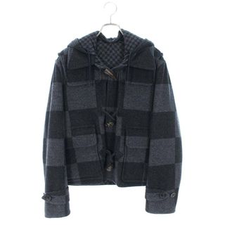 LOUIS VUITTON - ルイヴィトン ×NIGO  20AW  RM202M XEP HJC03W ジャイアントダミエショートダッフルコート メンズ 46