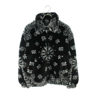 シュプリーム(Supreme)のシュプリーム  21SS  Faux Fur Bomber Jacket バンダナフェイクファーボンバーブルゾン メンズ S(ブルゾン)