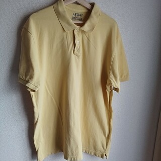 オールドネイビー(Old Navy)のOLDNAVY オールドネイビー　ポロシャツ　半袖　イエロー　XLサイズ(ポロシャツ)