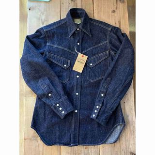 WAREHOUSE ウエアハウス デニムジャケット × ベルベルジン 藤原裕 × JEANSFACTORY 1880 JOHN MUNG DENIM JACKET  限定 デニム ジャケット インディゴブルー系 42