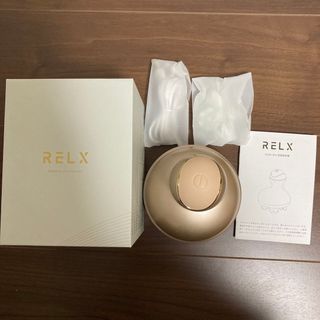 RELX ヘッドスパ 電動頭皮ブラシ ゴールド(ヘアケア)