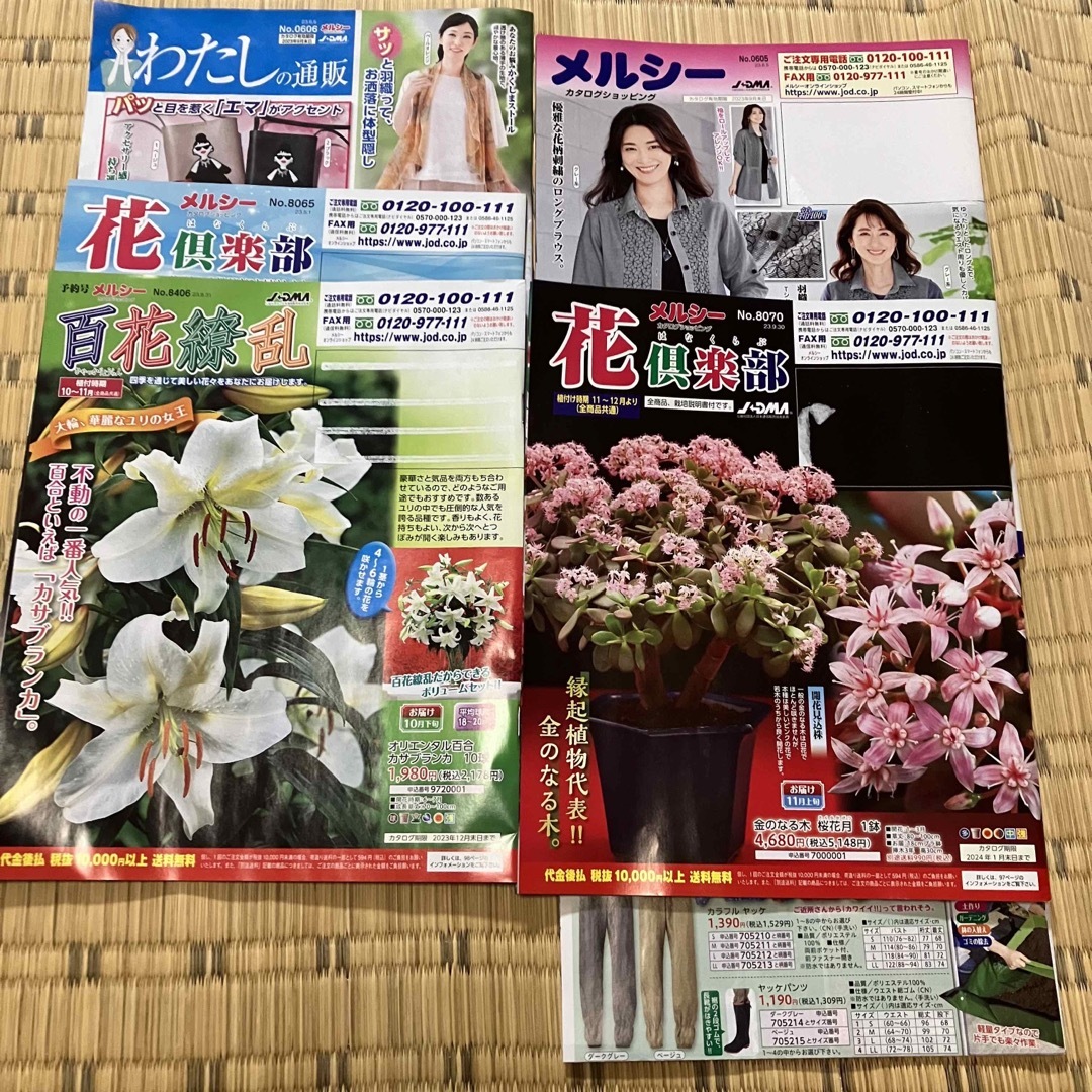花倶楽部 メルシー ガーデニング 通信販売カタログ エンタメ/ホビーの本(趣味/スポーツ/実用)の商品写真