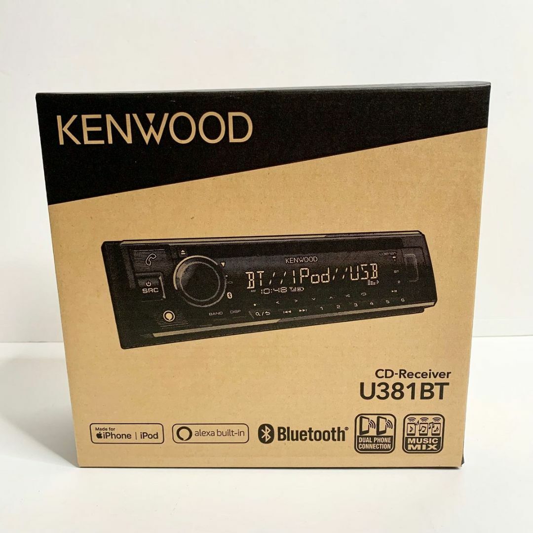 Bluetooth対応新品 KENWOOD U381BT Bluetooth Alexa 対応