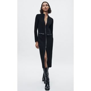 ザラ(ZARA)の売りました‼️ ZARA MIDI DRESS (ロングドレス)