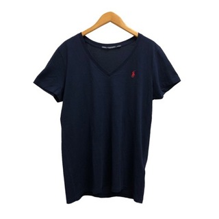 ラルフローレン(Ralph Lauren)のラルフローレン RALPH LAUREN SPORT Tシャツ 半袖 紺 赤(Tシャツ(半袖/袖なし))