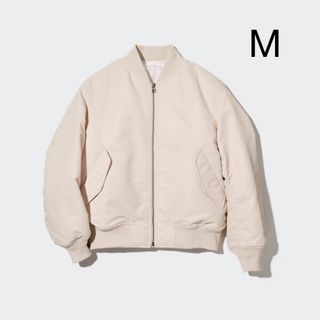 ユニクロ(UNIQLO)のユニクロ UNIQLO  MA1 ブルゾン Mサイズ(ブルゾン)