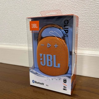 JBL Bluetoothスピーカー CLIP4 ORANGE(スピーカー)