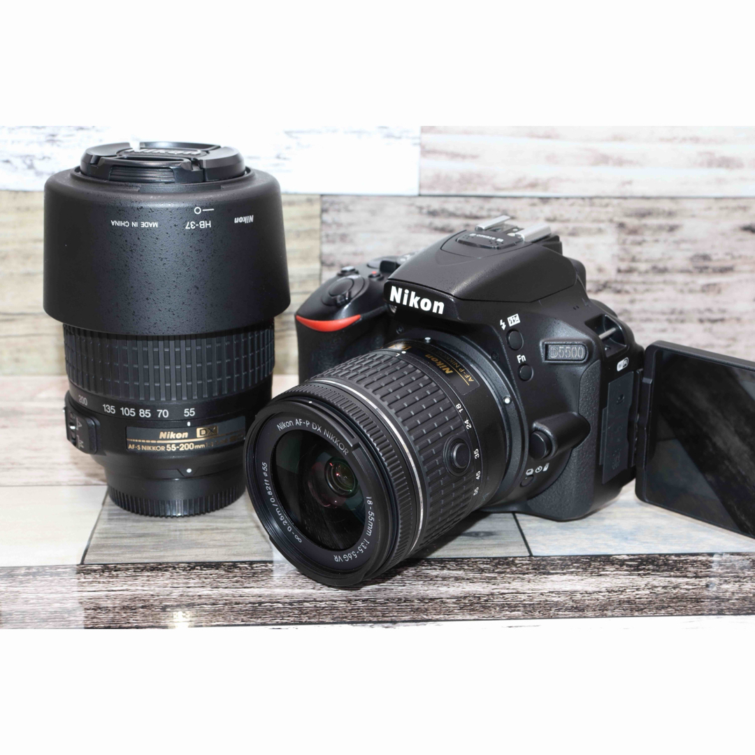 Nikon - ⭐️レンズ2本⭐️Wi-Fi転送◎⭐️Nikon D5500⭐️の通販 by