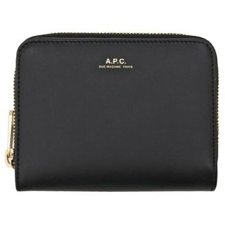 アーペーセー(A.P.C)のアーペーセー PXAWV F63029 LZZ BLACK  二つ折り財布(財布)