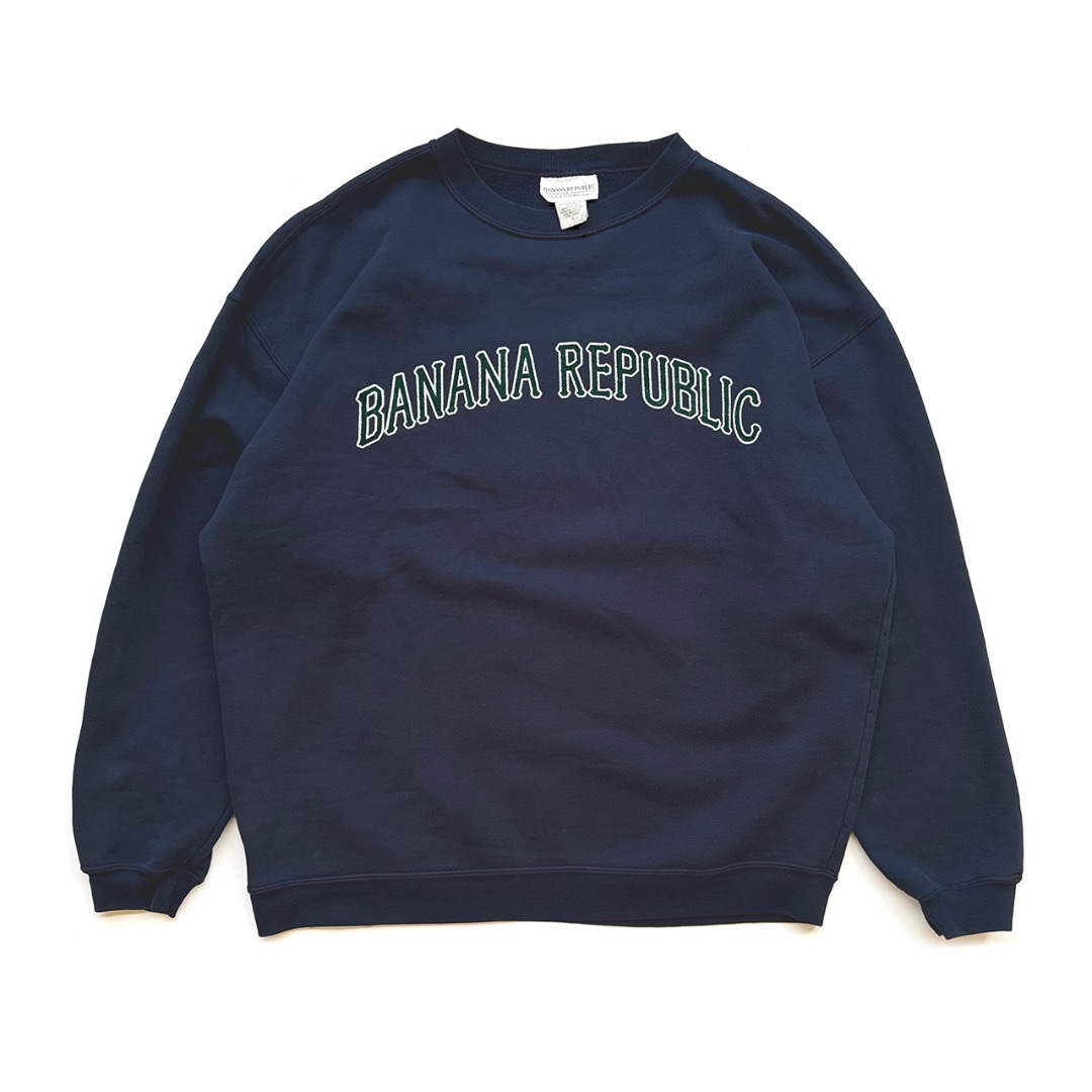 在原みゆ紀着用｜90s Banana Republic スウェットシャツ [L]