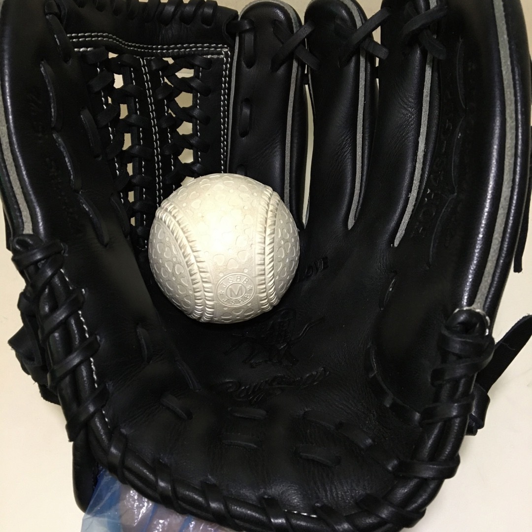 Rawlings(ローリングス)の◆革紐そこそこ状態良好品◆ ローリングス HOH 一般 大人用 軟式 グローブ スポーツ/アウトドアの野球(グローブ)の商品写真