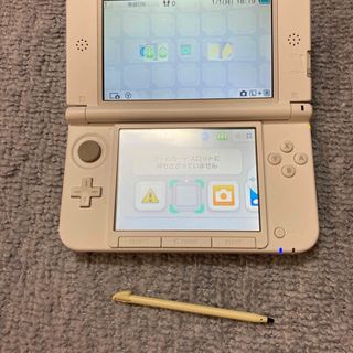 ニンテンドー3DS(ニンテンドー3DS)のNintendo ニンテンドー3DS LL本体ホワイト中古　動作品(携帯用ゲーム機本体)