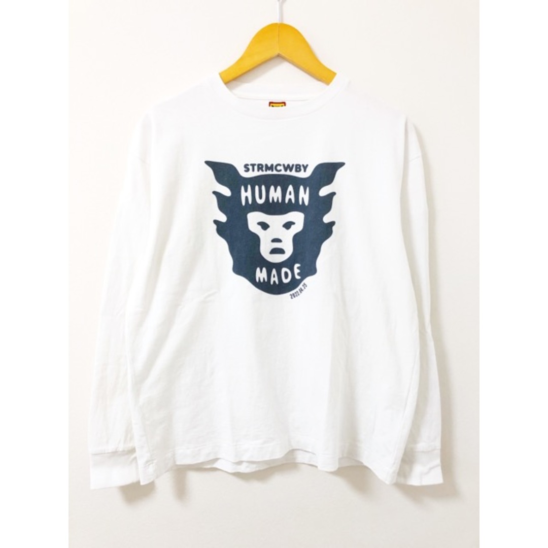 HUMAN MADE（ヒューマンメード）FACE LOGO L/S TEE　長袖Tシャツ【E1701-001】トップス