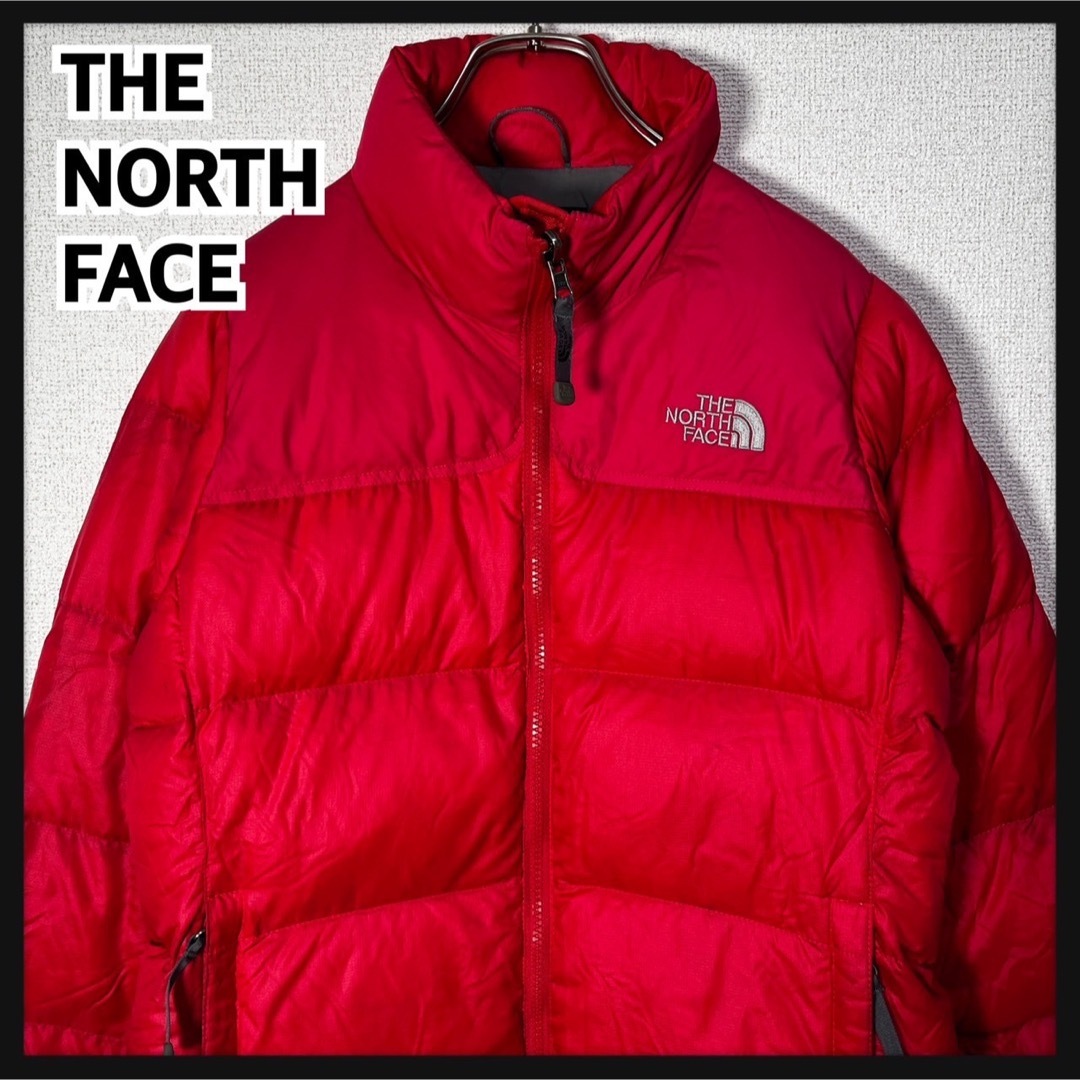 THE NORTH FACE - 【ノースフェイス】ダウンジャケット 700 ヌプシ 赤