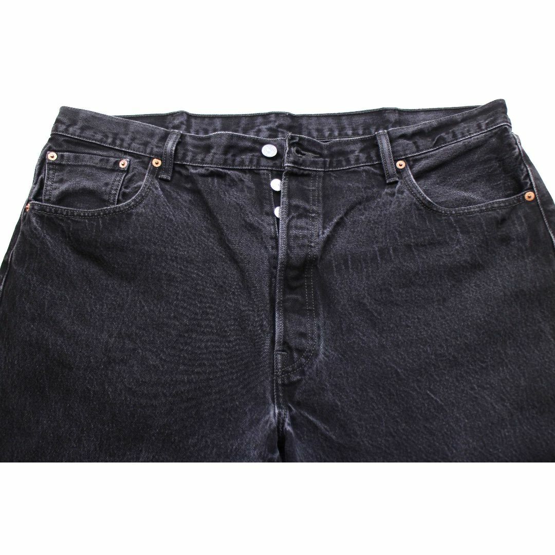 Levi's(リーバイス)のメキシコ製 Levi'sリーバイス 501 ブラック デニムパンツ w42 L32★SDP2253 ジーンズ ストレート オーバーサイズ ビッグサイズ メンズのパンツ(デニム/ジーンズ)の商品写真