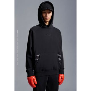 MONCLER x FRAGMENT L ｺﾗﾎﾞﾊﾟｰｶｰ 黒 MAGLIA