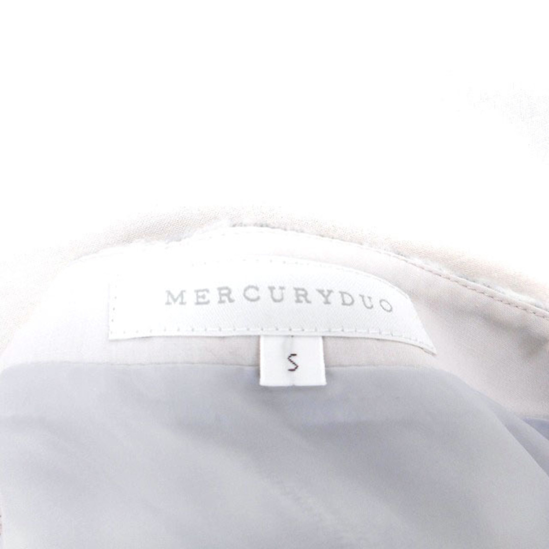 MERCURYDUO(マーキュリーデュオ)のマーキュリーデュオ スカート フレア ミニ チェック ウール混 サイドジップ S レディースのスカート(ミニスカート)の商品写真