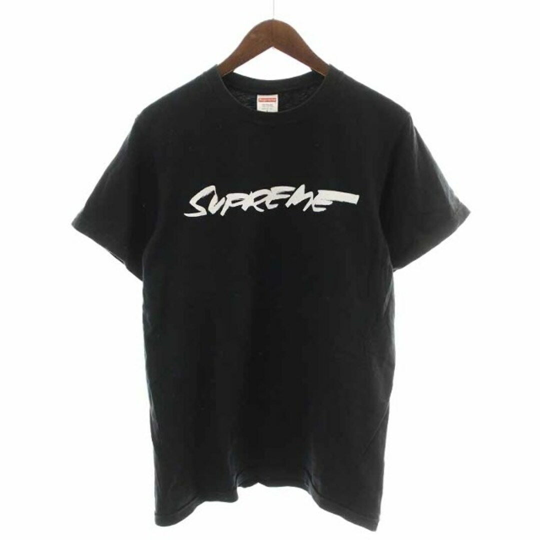 Supreme Futura Logo Tee black 黒