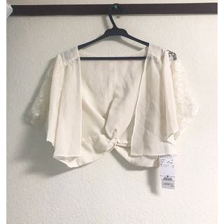 アクシーズファム(axes femme)のaxes femme  ねじりバックデザインボレロ 新品(ボレロ)