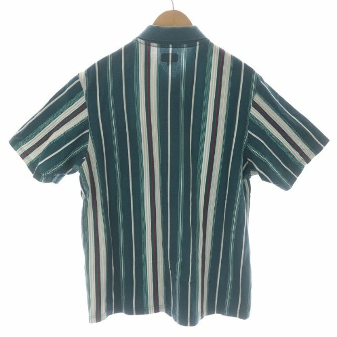 Supreme - SUPREME 20SS Vertical Stripe Polo M 緑 白の通販 by