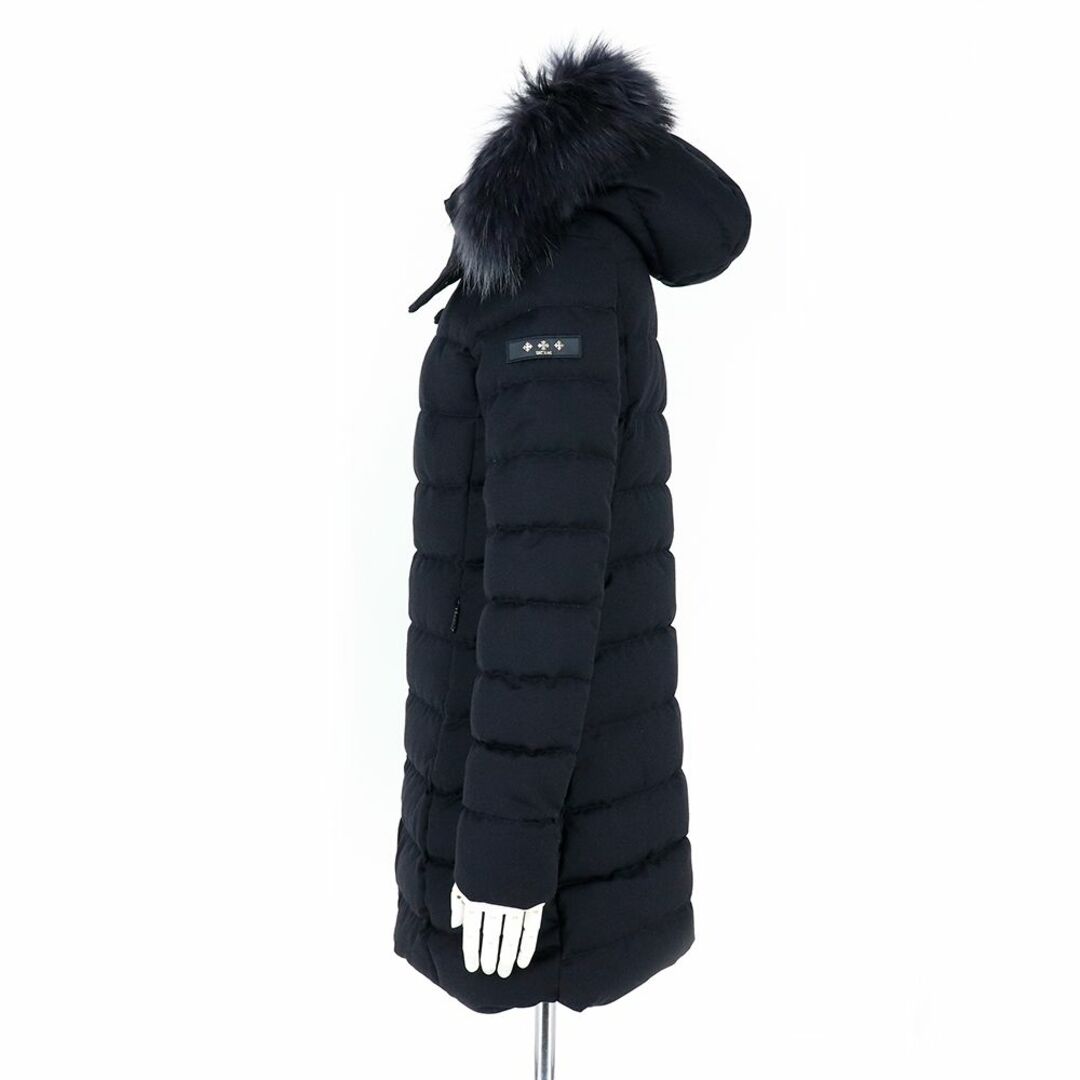 TATRAS(タトラス)のタトラス ダウンジャケット ラビアナ #01サイズ ブラック ウール コート 黒 レディースのジャケット/アウター(ダウンジャケット)の商品写真