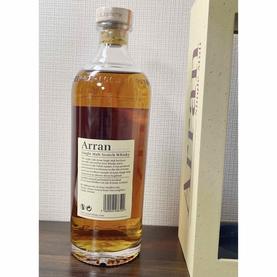 アラン 2009 プライベートカスク 12年 シェリーホグスヘッド　 限定 食品/飲料/酒の酒(ウイスキー)の商品写真