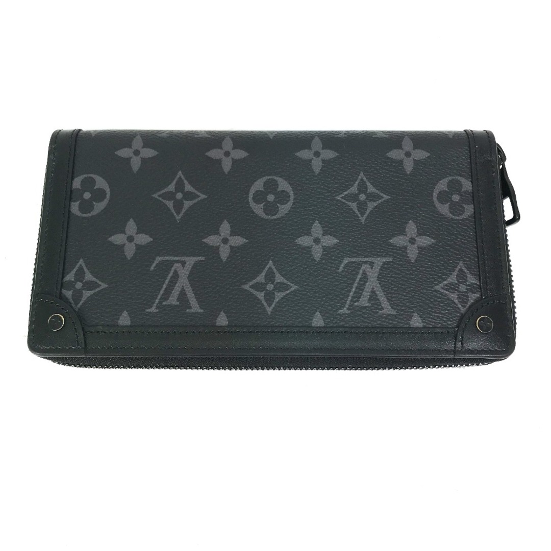 ルイヴィトン LOUIS VUITTON トランク ジッピー ウォレット M80558 モノグラムエクリプス 小物 長財布  モノグラムエクリプスキャンバス ブラック