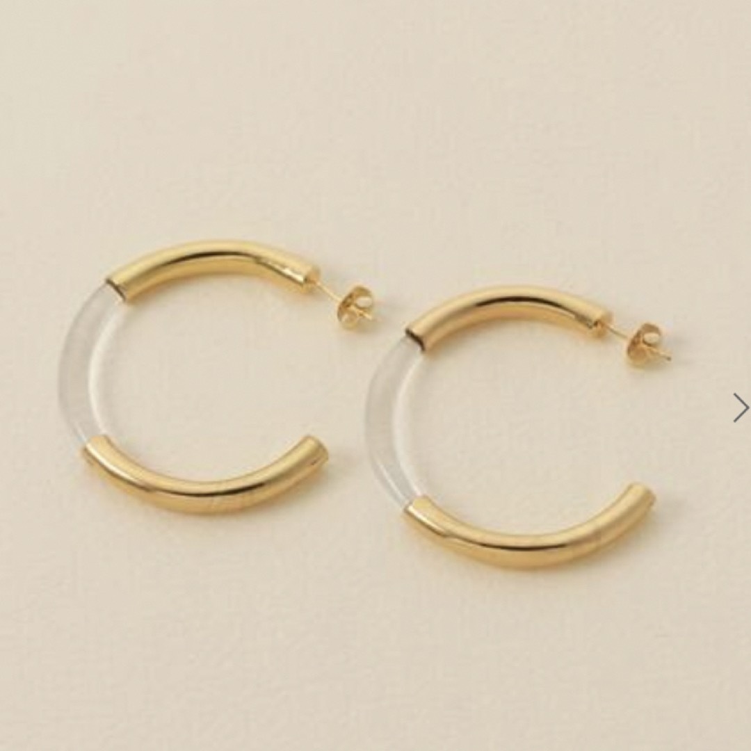 DEUXIEME CLASSE(ドゥーズィエムクラス)のSHYLA  STICK HOOP ピアス レディースのアクセサリー(ピアス)の商品写真