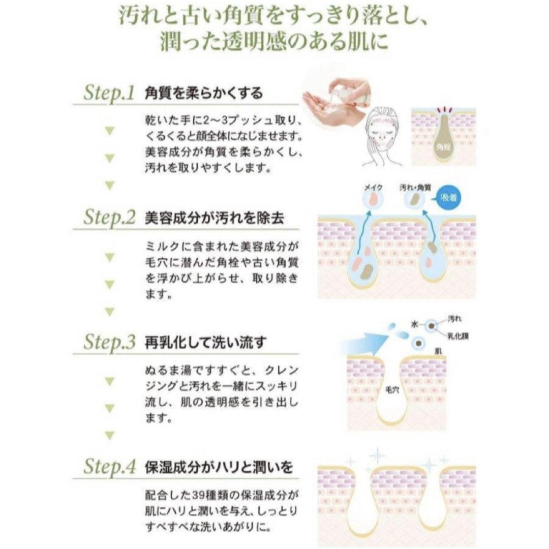 マチュレンス　クレンジングミルク　10本セット コスメ/美容のスキンケア/基礎化粧品(クレンジング/メイク落とし)の商品写真