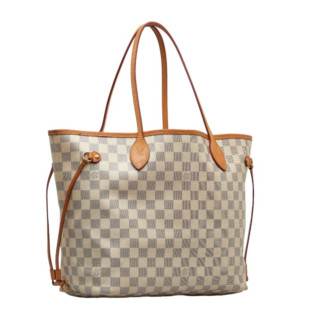 LOUIS VUITTON - ルイ ヴィトン ダミエ アズール ネヴァーフルMM