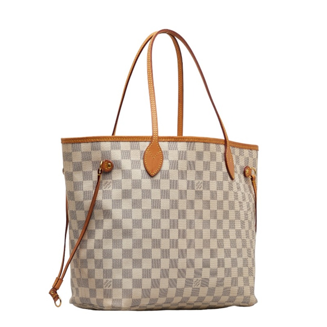LOUIS VUITTON - ルイ ヴィトン ダミエ アズール ネヴァーフルMM