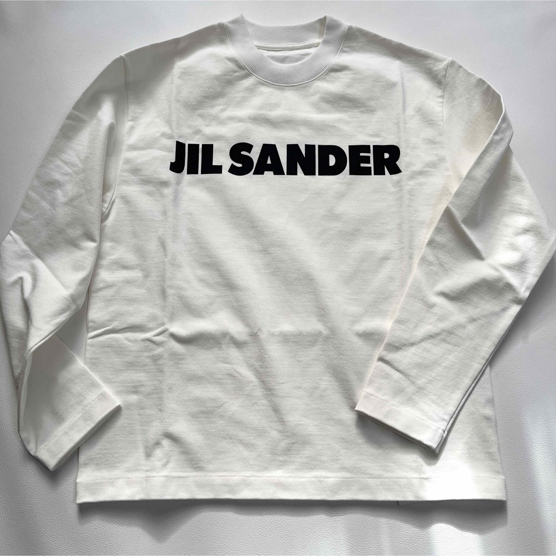 Jil Sander(ジルサンダー)のジルサンダー JIL SANDER 長袖 Tシャツ ロゴ ロンT XS レディースのトップス(Tシャツ(長袖/七分))の商品写真