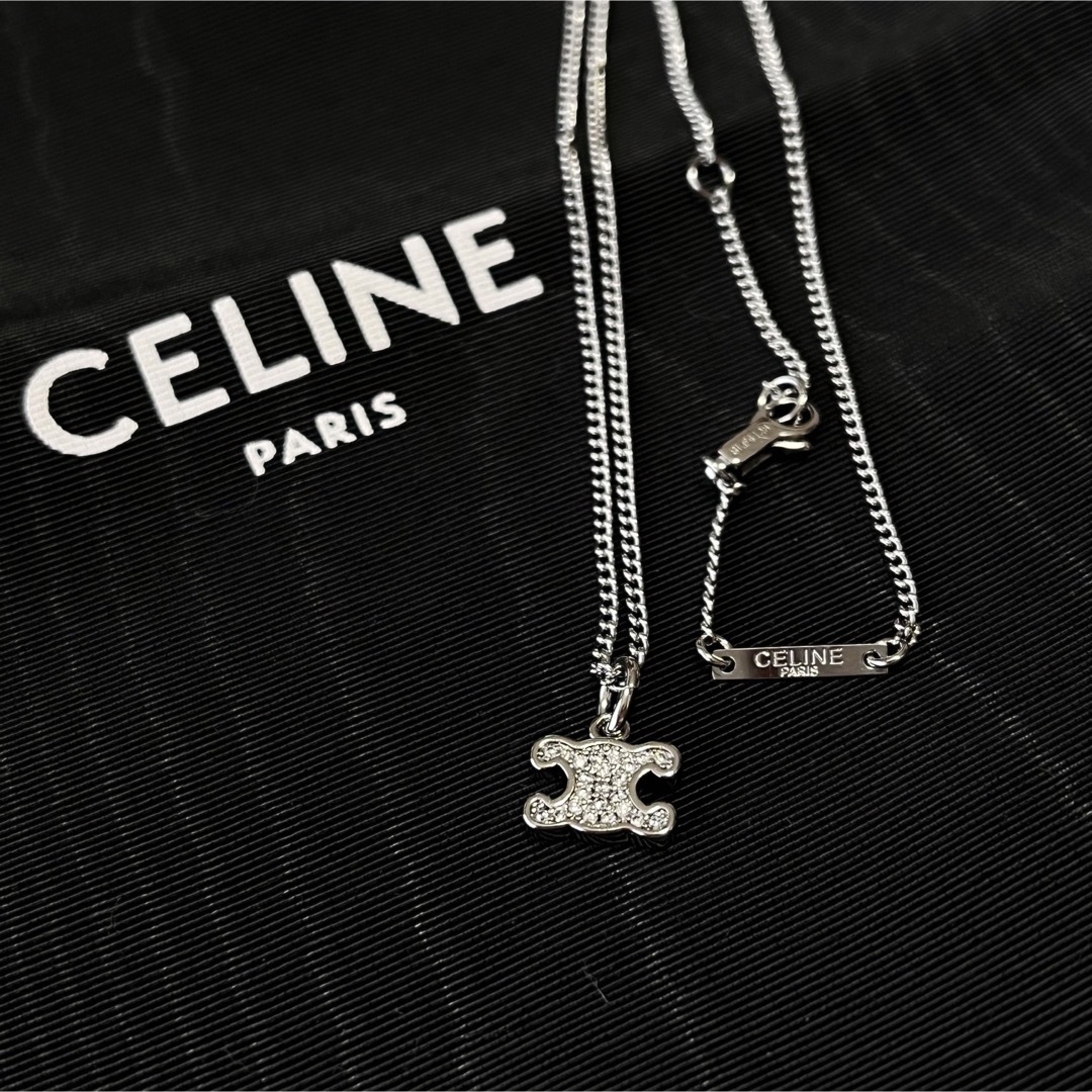 celine - 【在庫残り1点】CELINE セリーヌ トリオンフ ネックレスの ...