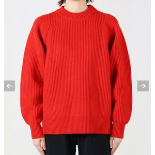 ハイク(HYKE)の【HYKE(ハイク)】 RIBBED SWEATER   完売品！ roku(ニット/セーター)