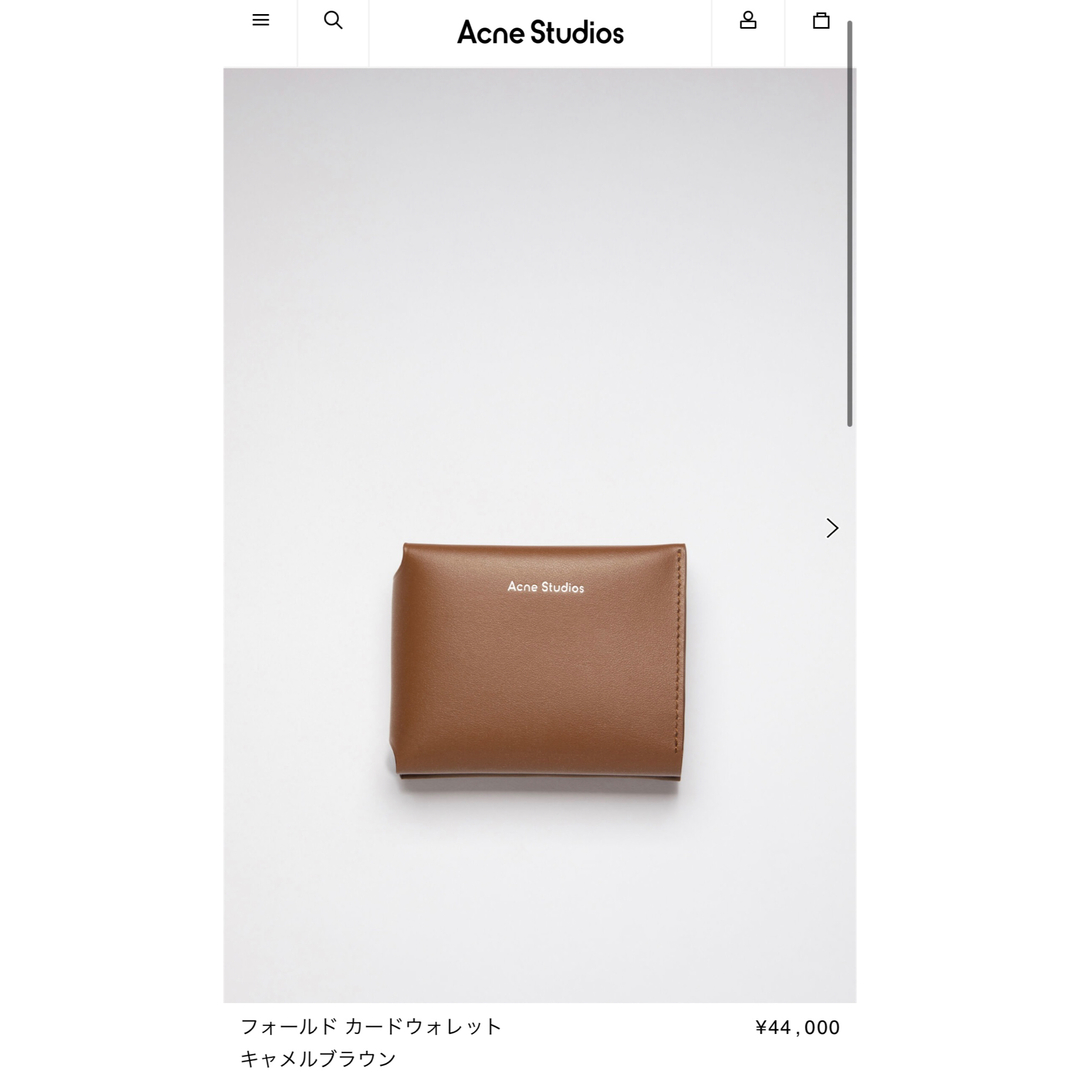 Acne Studios(アクネストゥディオズ)の(5日までヤビ様専用)acne studios 財布 レディースのファッション小物(財布)の商品写真