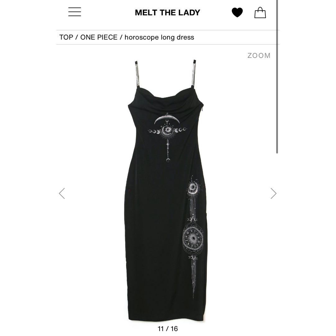 melt the lady horoscope long dress