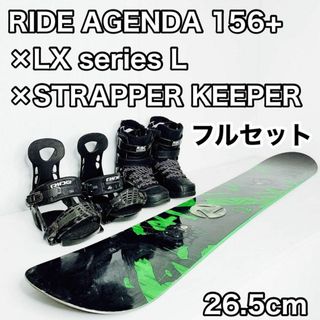 RIDE AGENDA 156 × FLUX DS サイズM